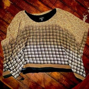 Animal Print Blouse